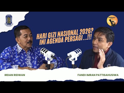 Hari Gizi Nasional 2026?? Ini Agenda PERSAGI Kabupaten Mojokerto!!! | PERSAGI Kabupaten Mojokerto PODCAST Eps. 16